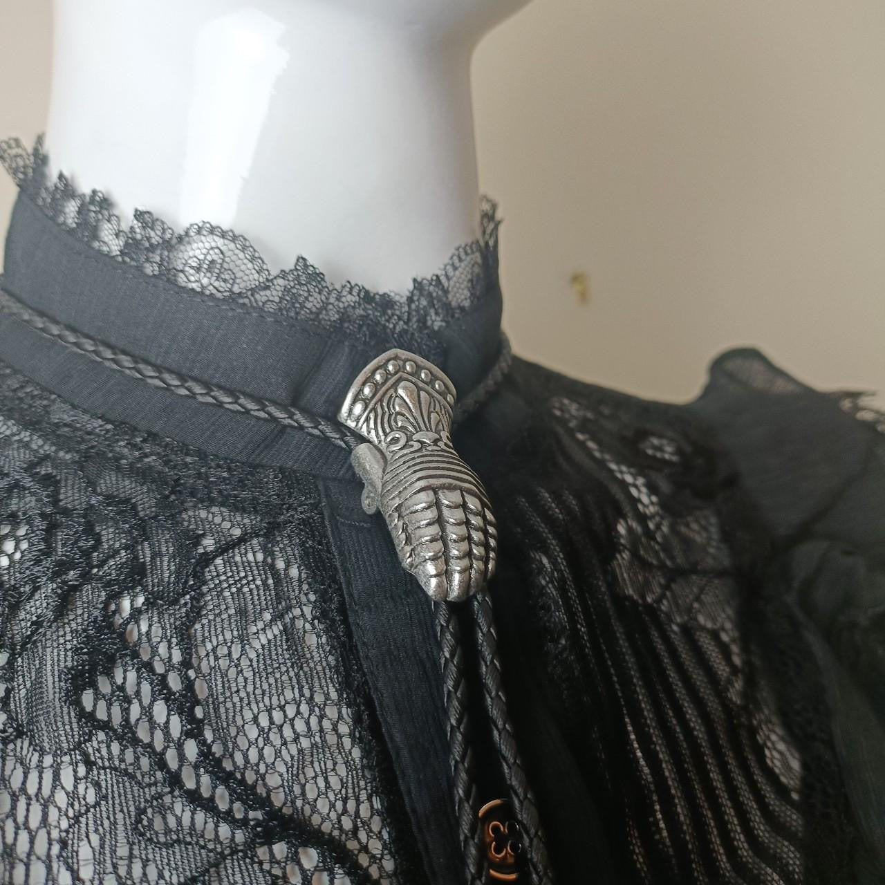Medieval Gauntlet Bolo Tie