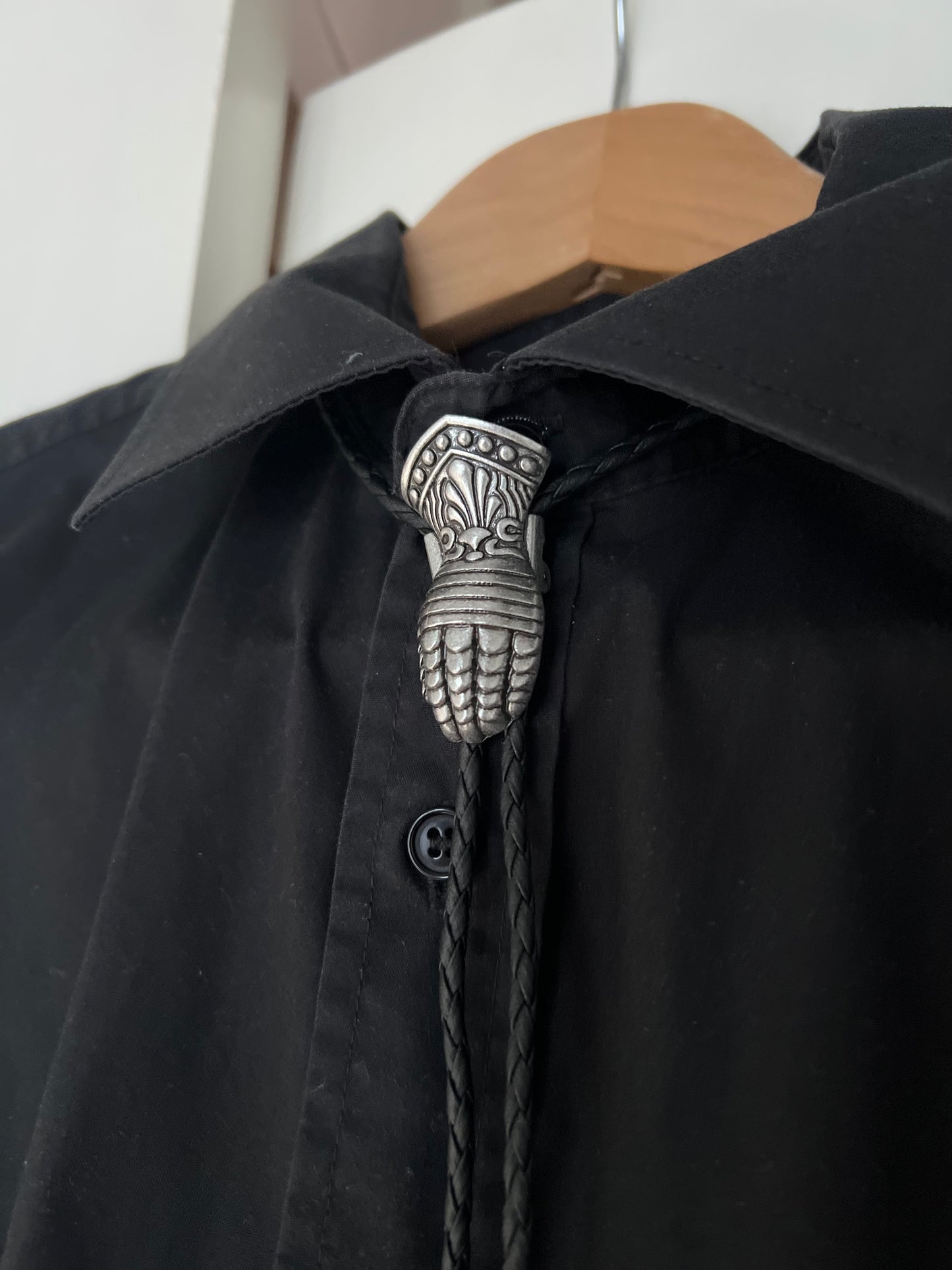 Medieval Gauntlet Bolo Tie