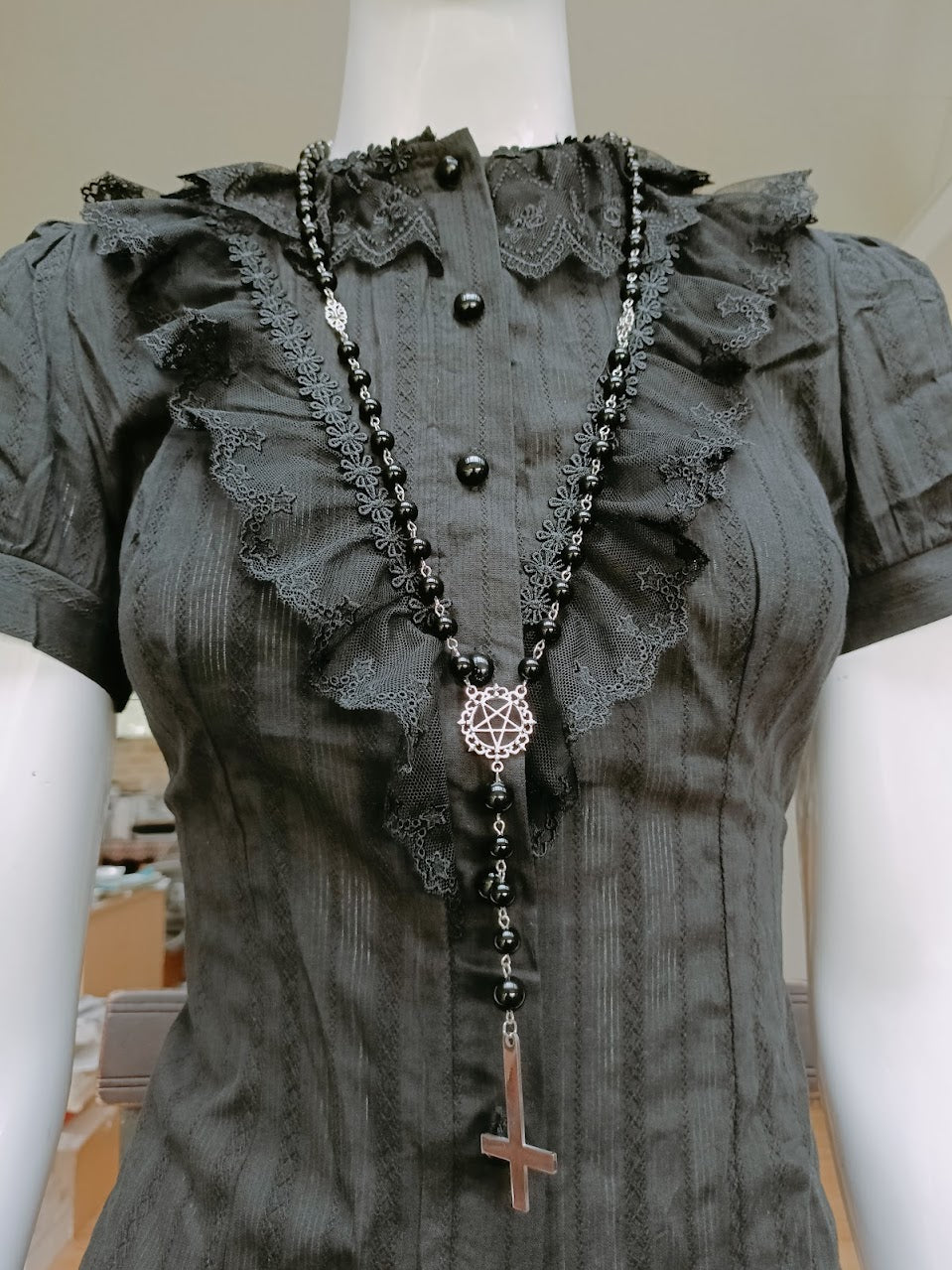 Occult Rosary- Inverted Cross