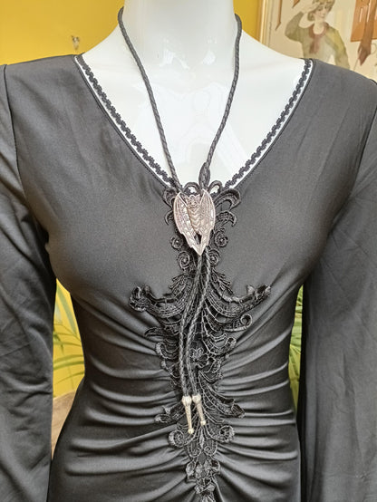 Vampire Bat Bolo Tie