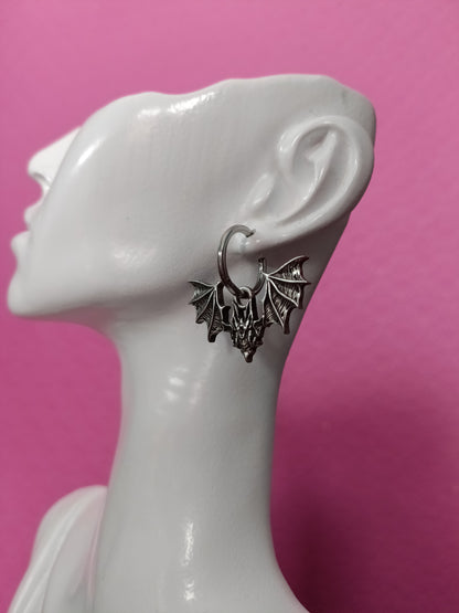 Vampire Bat Earrings