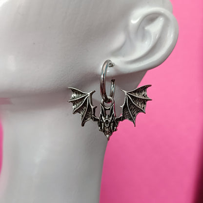 Vampire Bat Earrings