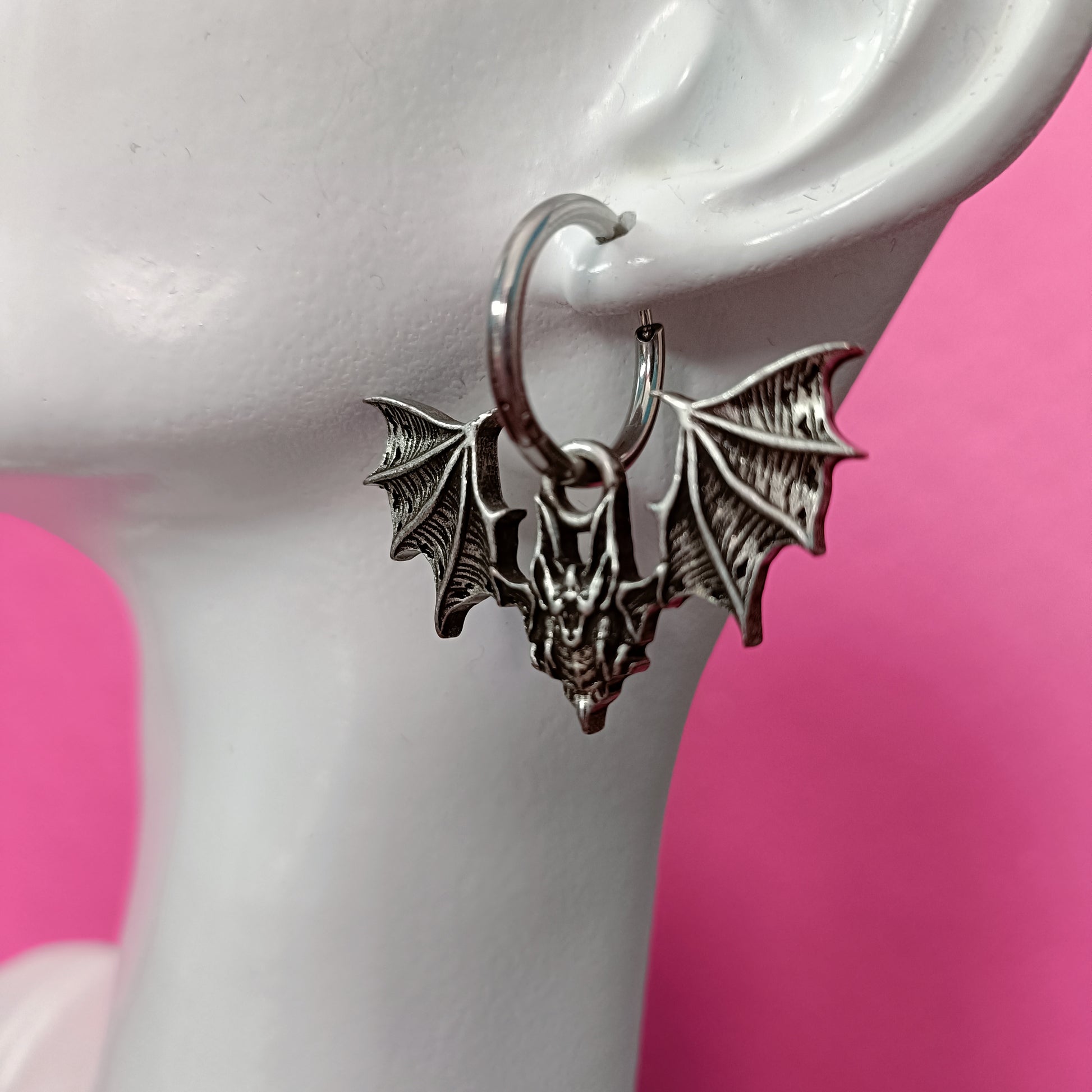 Vampire Bat Earrings