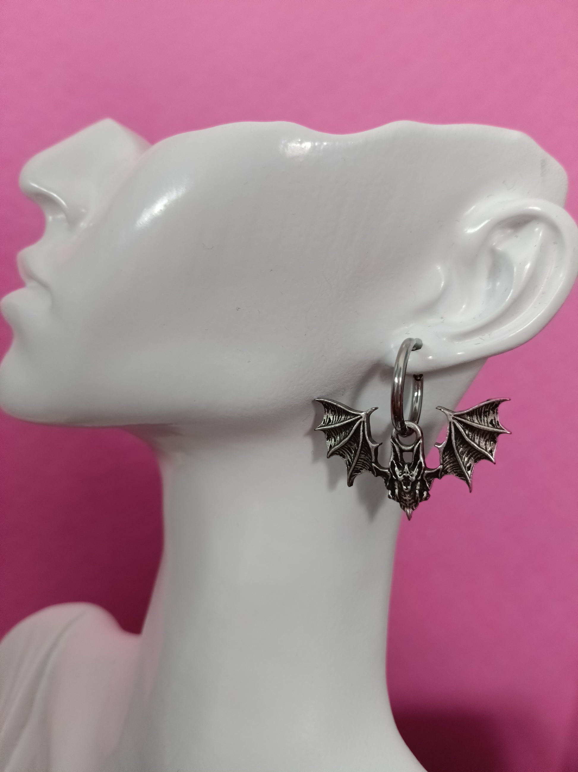 Vampire Bat Earrings