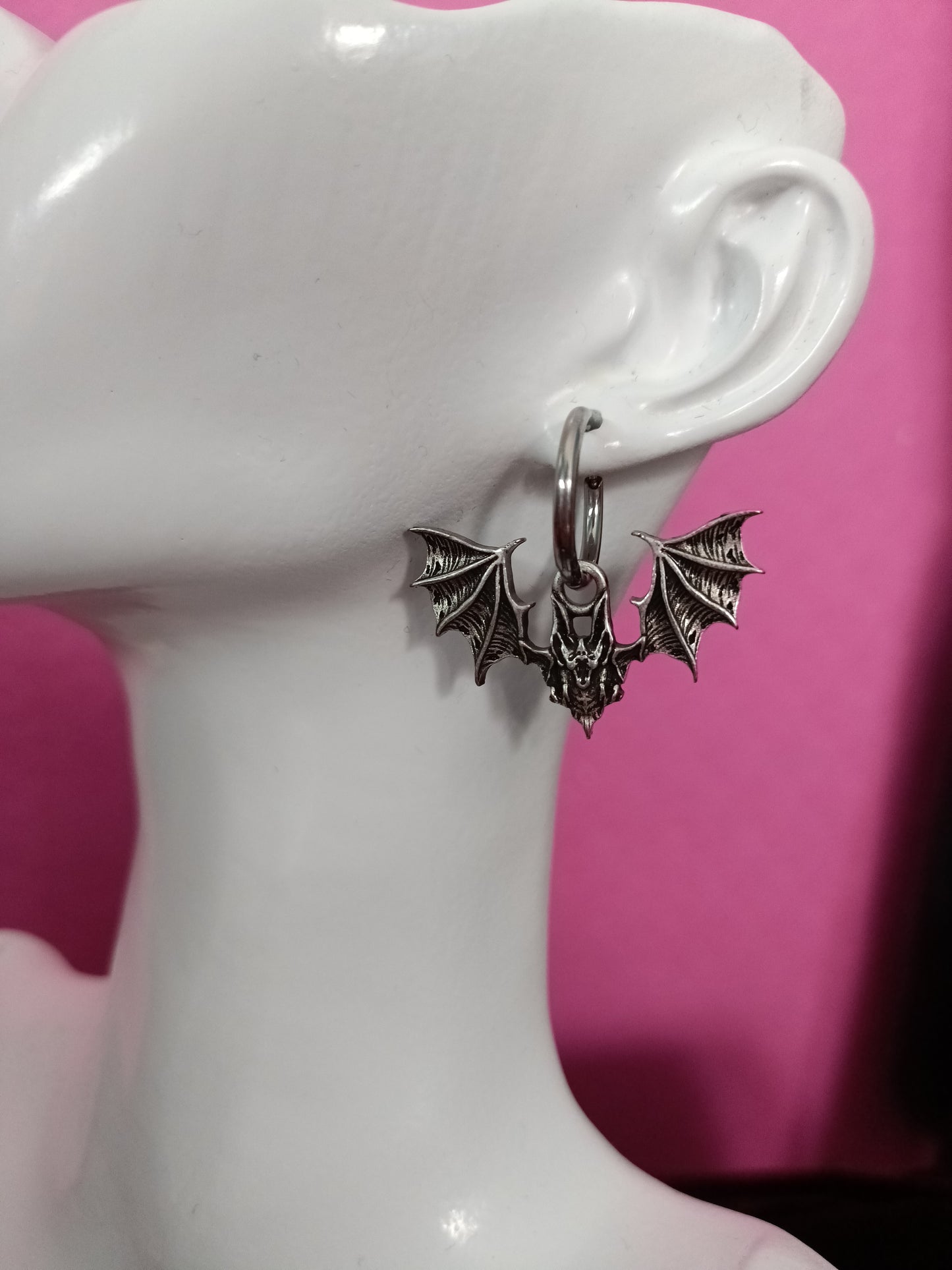 Vampire Bat Earrings