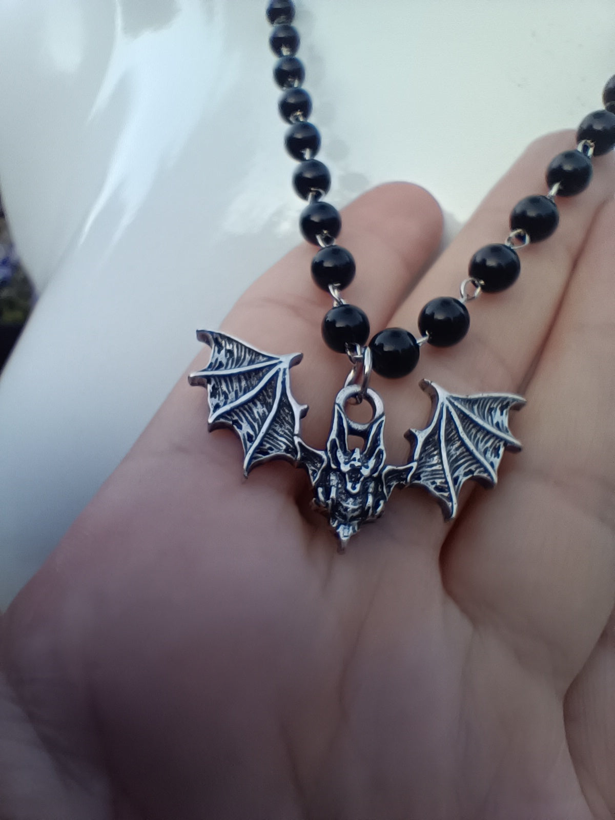 Vampire Bat Necklace