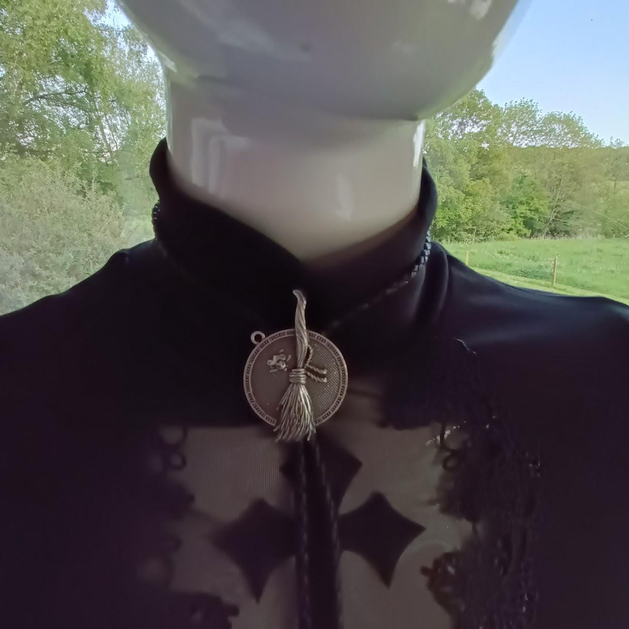 Witches Broom Bolo Tie