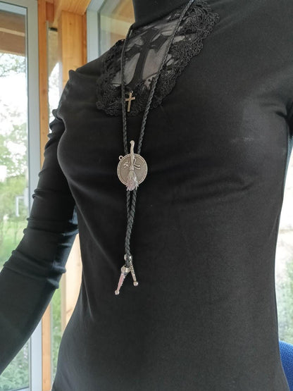 Witches Broom Bolo Tie