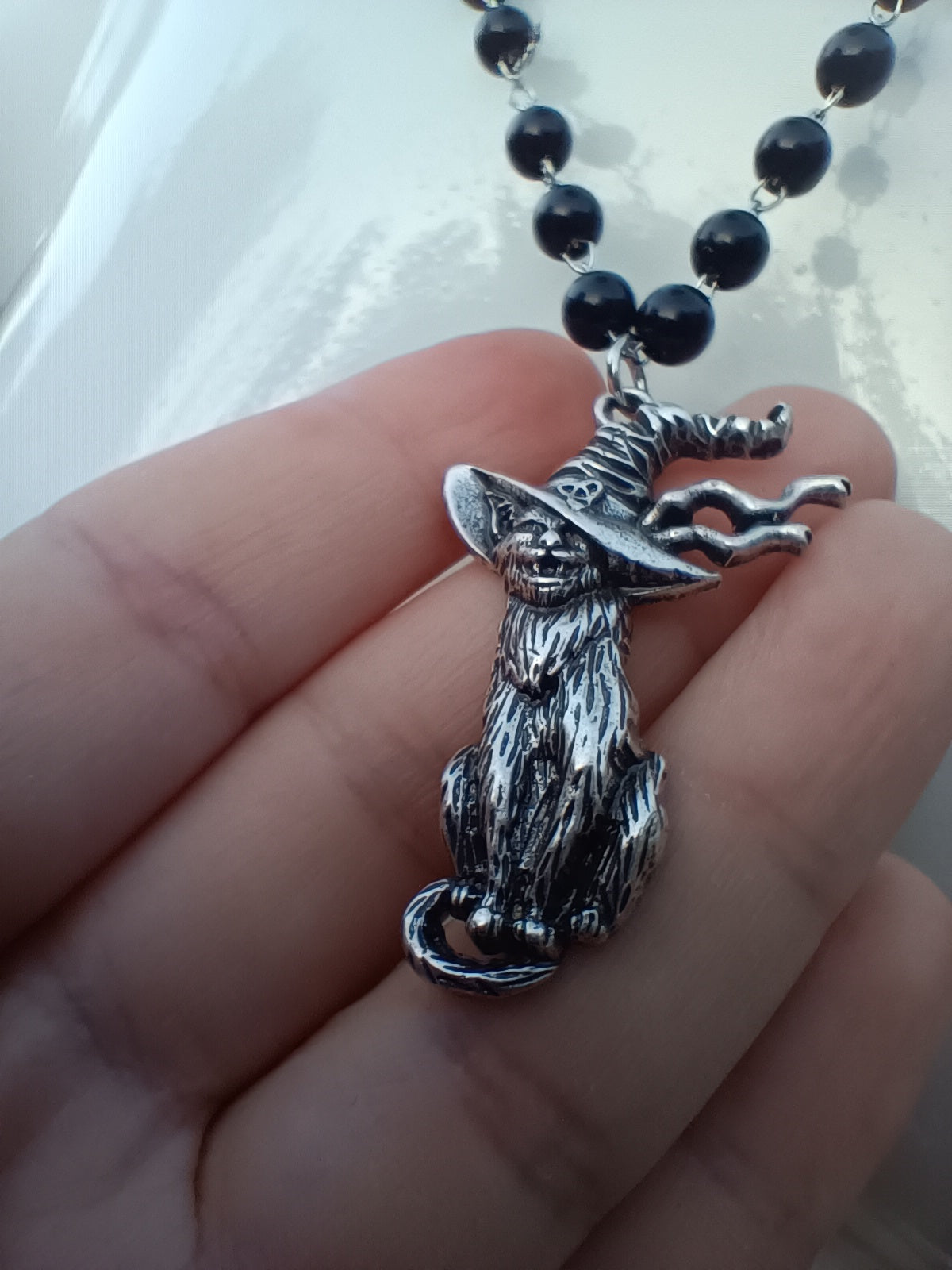 Witchy Cat Necklace