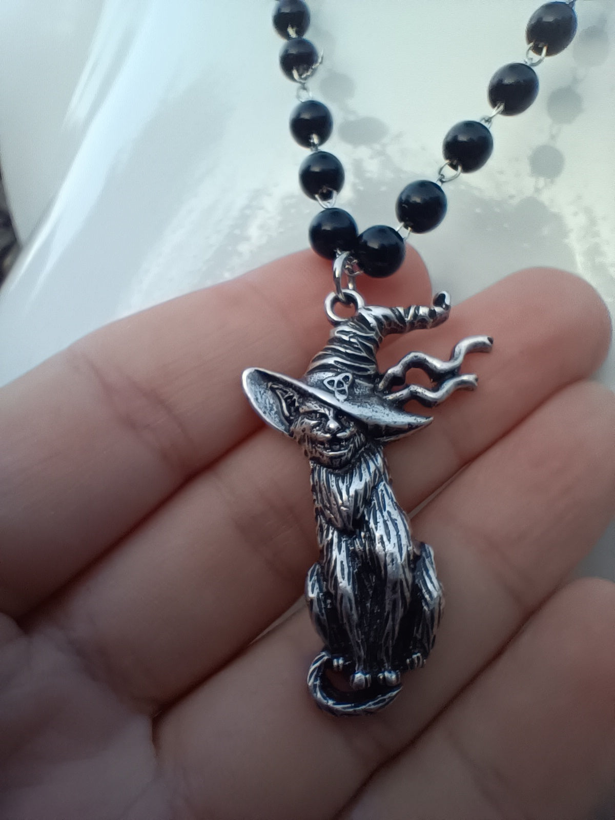 Witchy Cat Necklace
