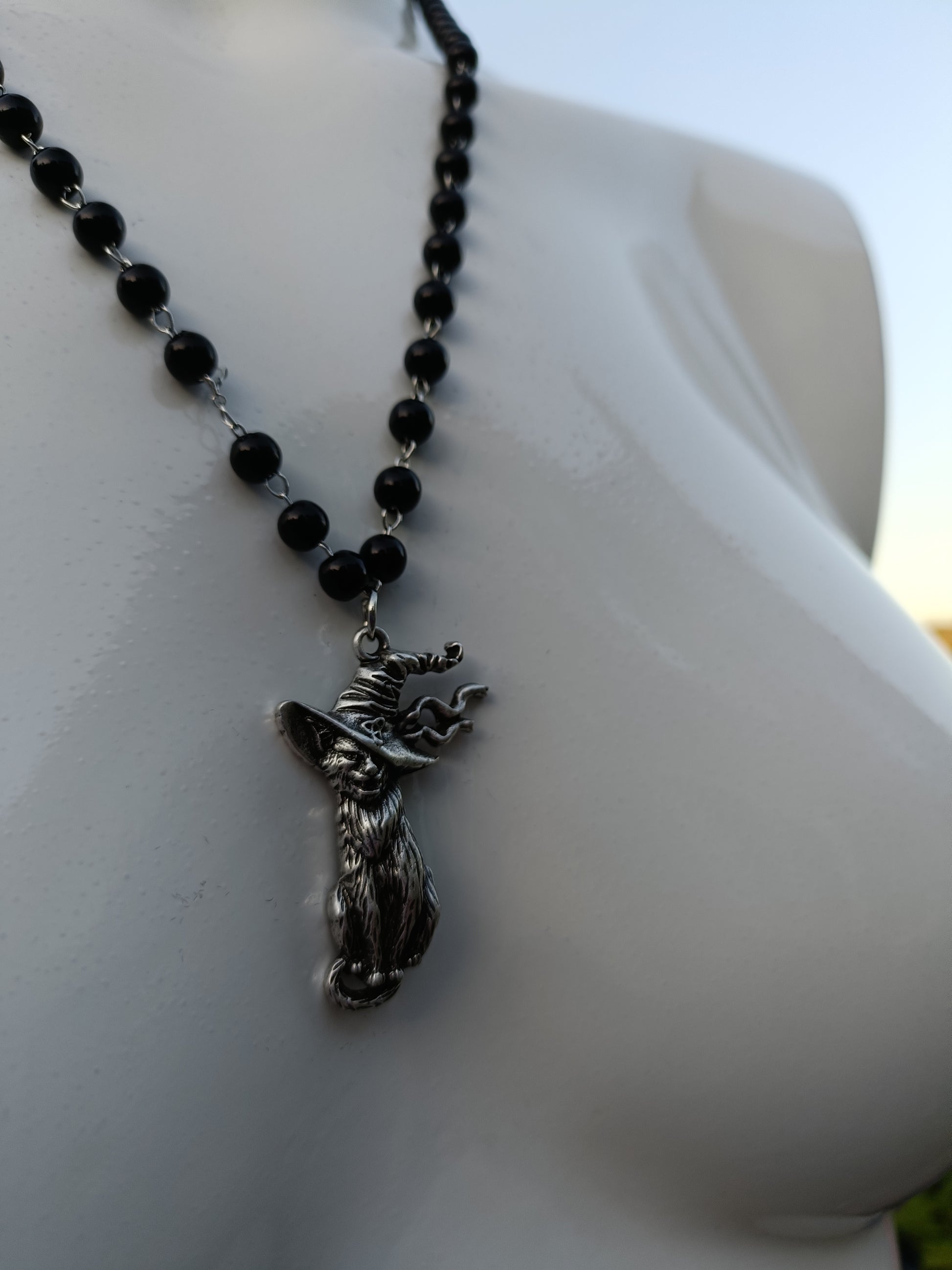 Witchy Cat Necklace