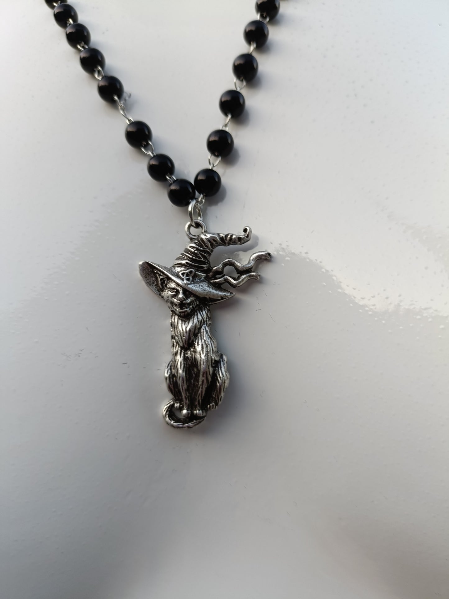 Witchy Cat Necklace