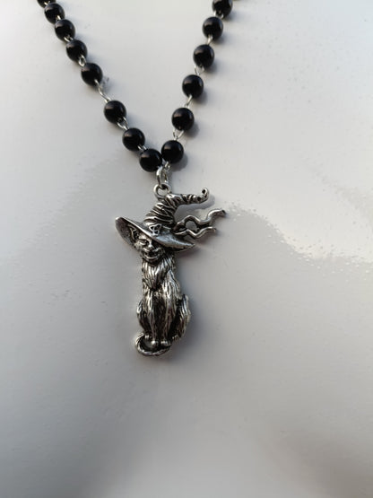 Witchy Cat Necklace