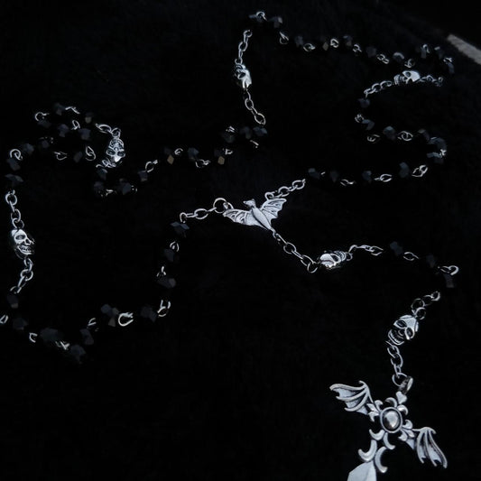 Vampire Rosary,Skulls and Bats